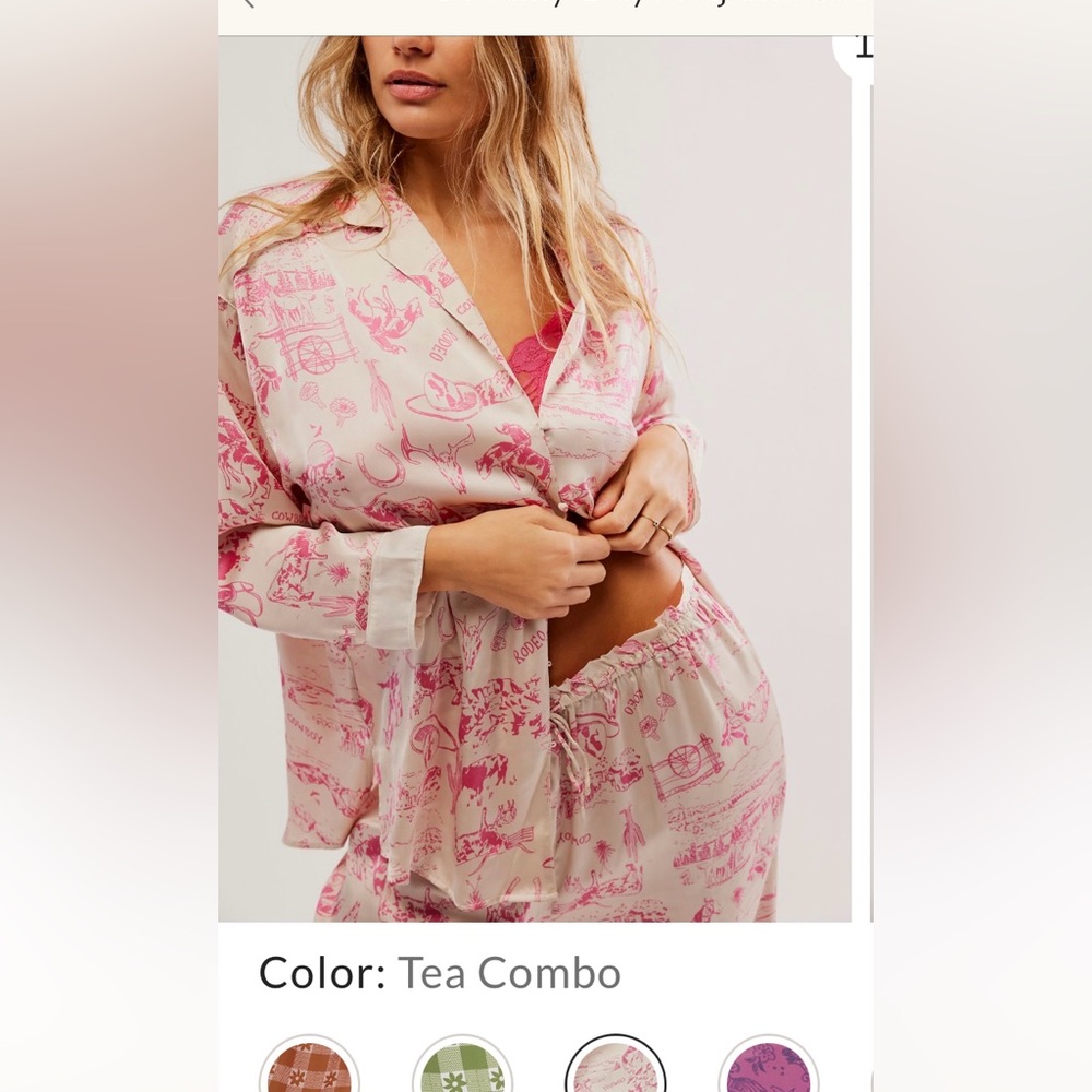 Boutique silky pajamas